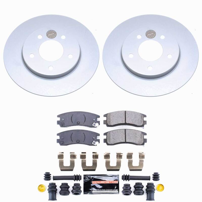 Power Stop 94-96 Buick Regal Rear Z23 Coated Brake Kit