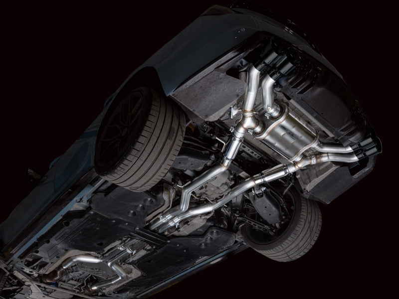 AWE 22-26 Cadillac CT5-V Blackwing SwitchPath Exhaust - Diamond Black Tips
