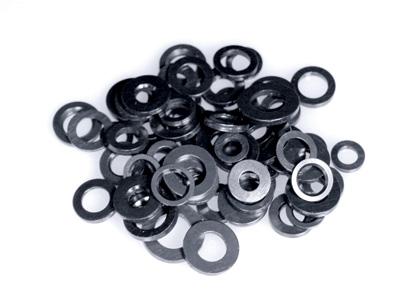 ARP 3/8inID 3/4inOD Black Washers (10 pack)