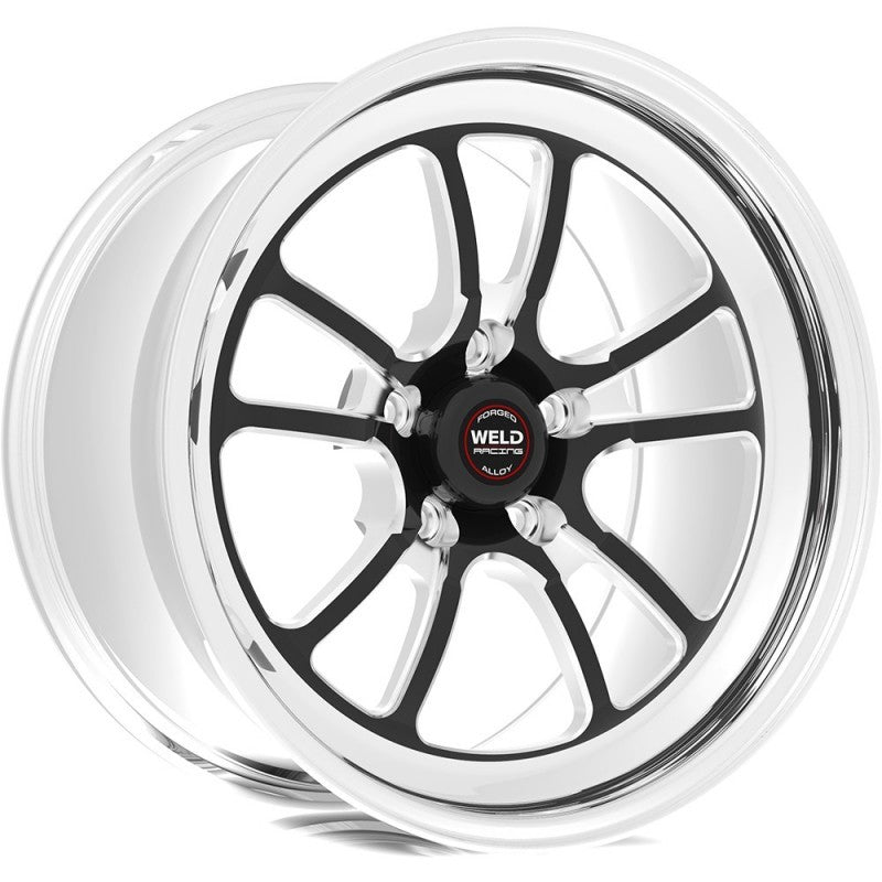 Weld S70 15x10 / 5x4.75 BP / 7.5in. BS Black Wheel (Medium Pad) - Non-Beadlock