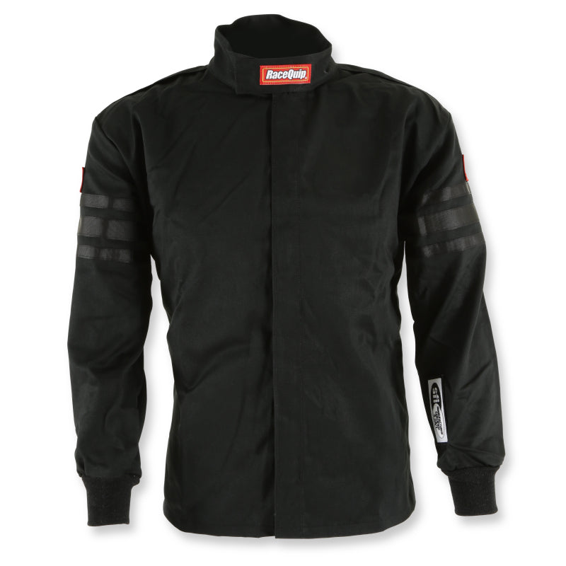RaceQuip Black Trim SFI-1 JR. Jacket - Kids Medium