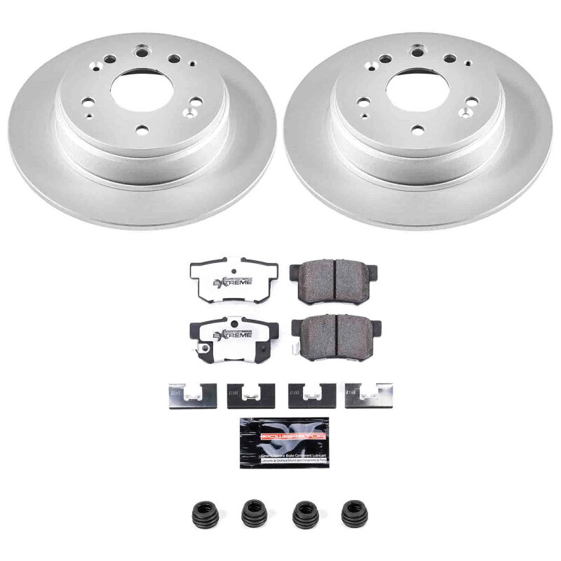 Power Stop 99-03 Acura TL Rear Z26 Coated Brake Kit