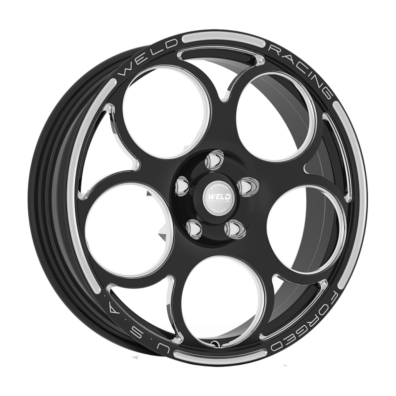 Weld Magnum Frontrunner 18x6 / 5x115 / 2.7 BS / 3.1 HB - Gloss Black Milled - Non-BL Wheel