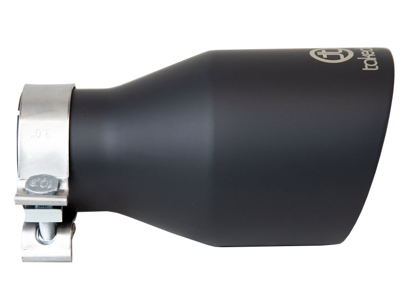 afe Takeda Universal Exhaust Tip 3 IN Inlet x 5 IN Outlet x 9 IN L