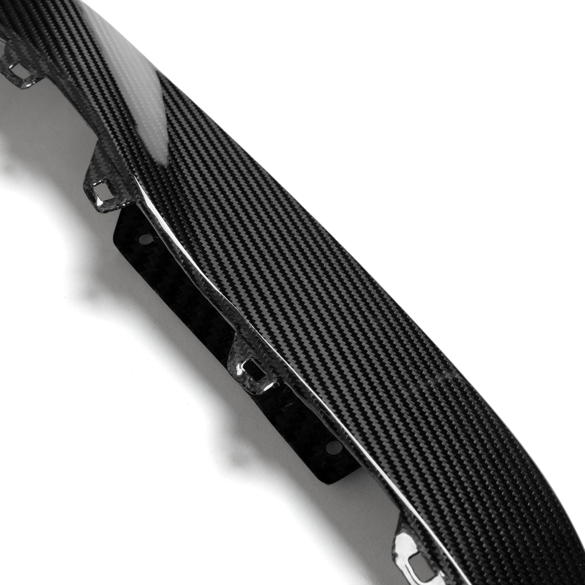 2022-2026 Cadillac CT5-V Blackwing V- Shaped Gloss Carbon Fiber Front Chin Splitter