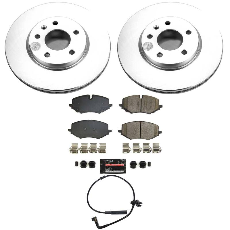 Power Stop 20-24 Buick Encore GX Front Z23 Coated Brake Kit