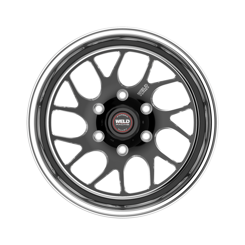 Weld S78 HD 20x10 / 6x135 / 6.9 BS / 3.54 HB - Black Center - Polished Shell - Non-BL Wheel