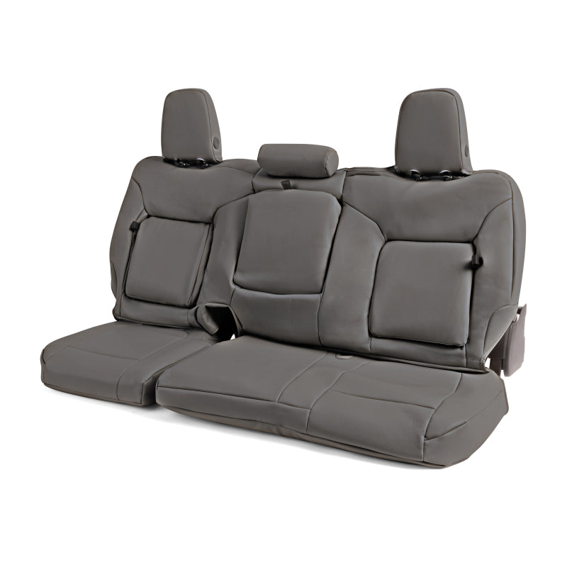 Covercraft 15-22 Chevrolet Colorado/GMC Leatherette PrecisionFitFront Row Seat Covers - Stone
