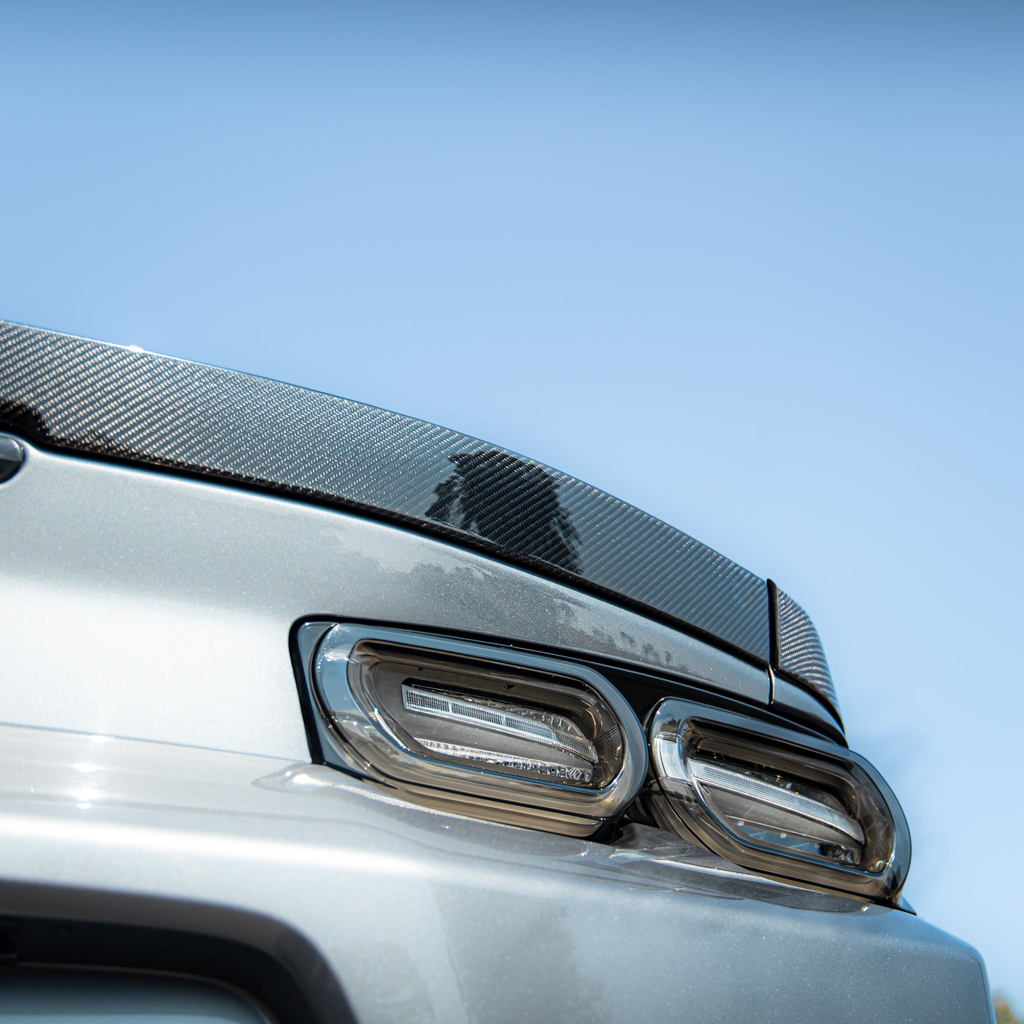 2016-2025 Chevy Camaro Type-SS 1LE Gloss Carbon Fiber 3pc Rear Spoiler