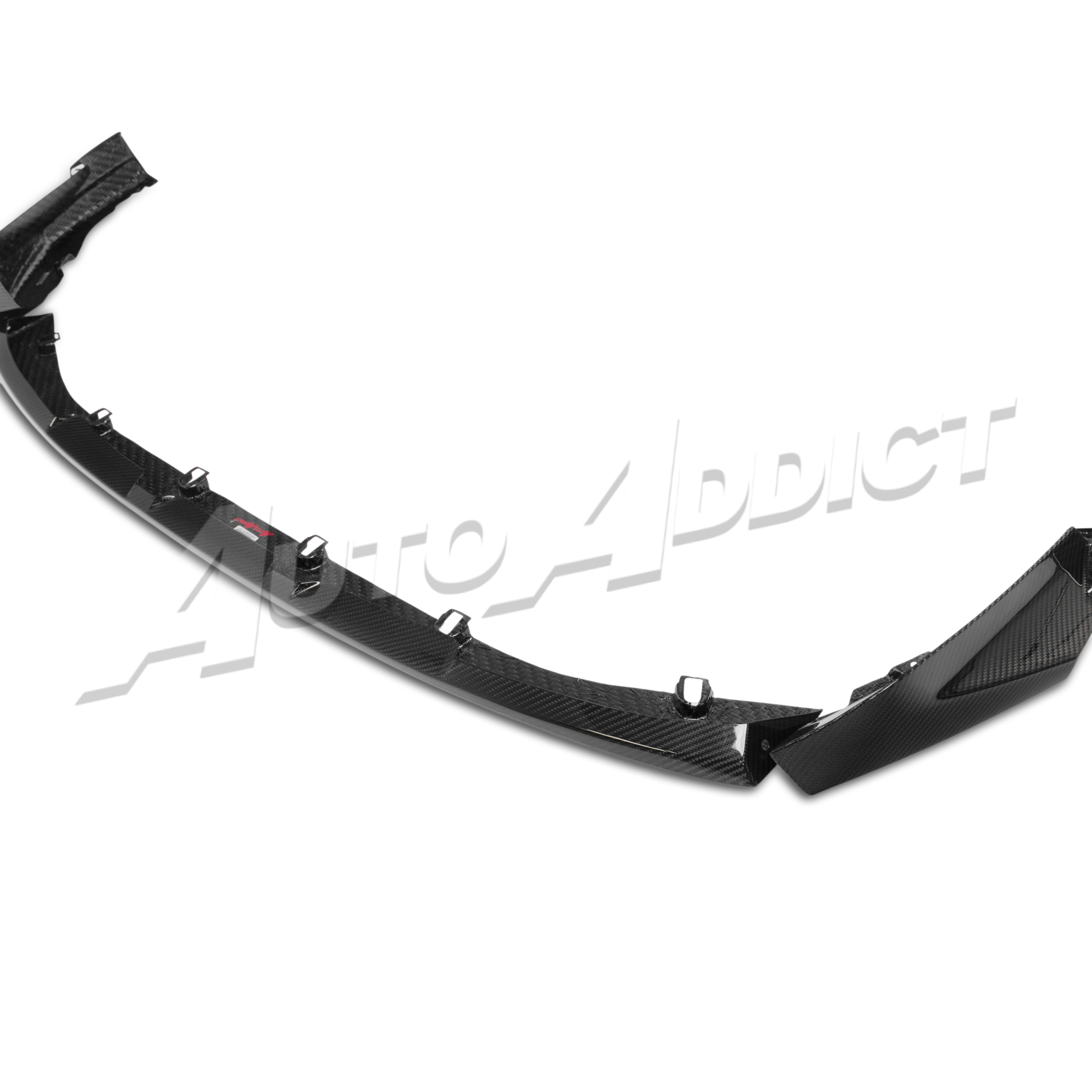 2021-2026 BMW G80 M3 G82 M4 Dry Gloss Double Sided Carbon Fiber Lower Chin Splitter 3pcs