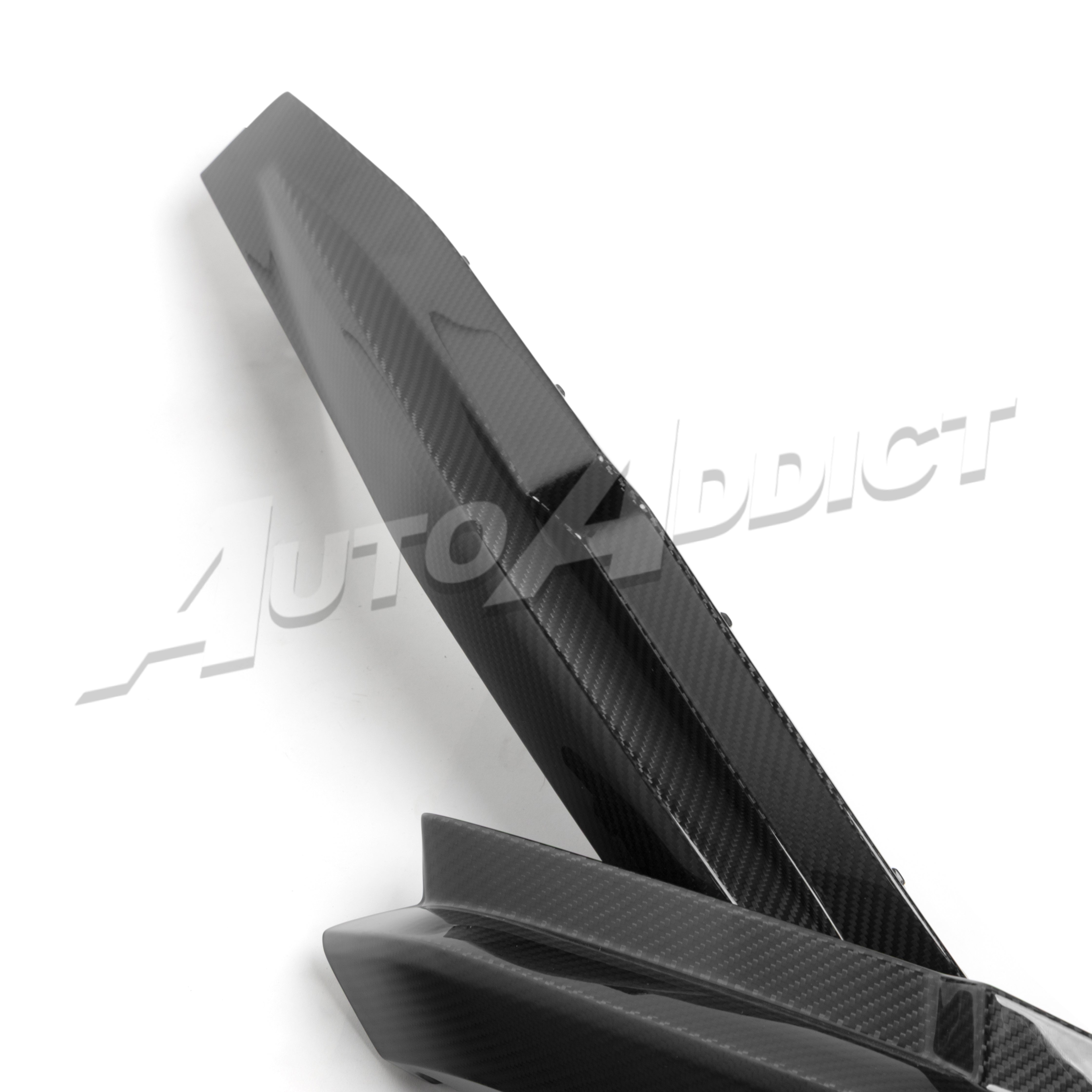 2021-2026 BMW G82 G83 M4 Dry Gloss Double Sided Carbon Fiber Rear Side Diffuser