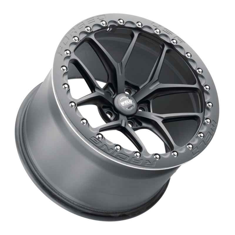 Weld RM105 18x9 / 5x112 / 6.13 BS / 66.6 HB - Gloss Black - Non-BL Wheel