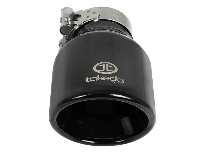 afe Takeda Universal Exhaust Tip 2-1/2 IN Inlet x 4 IN Outlet x 6 IN L