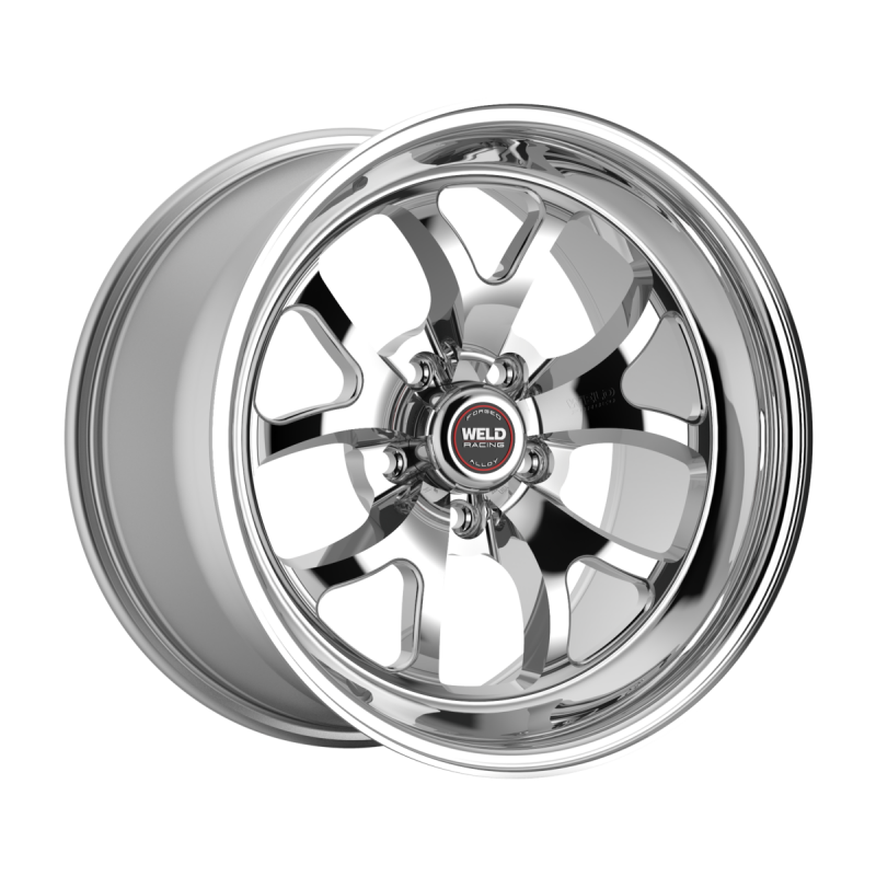 Weld S76 17x7 / 5x120 / 5.3 BS / 3.18 HB - Polished Center - Polished Shell - Non-BL Wheel