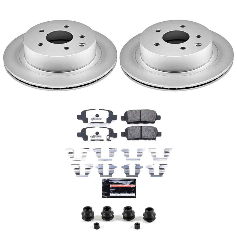 Power Stop 03-05 Infiniti G35 Rear Z26 Coated Brake Kit
