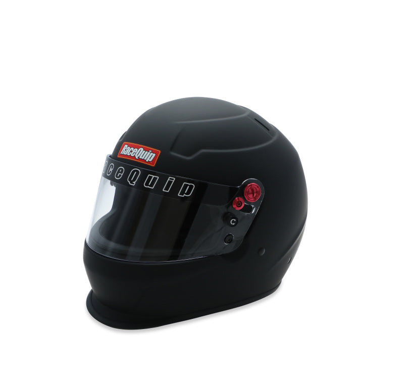 RaceQuip PRO25 SA2025 FLBLK MED HELMET