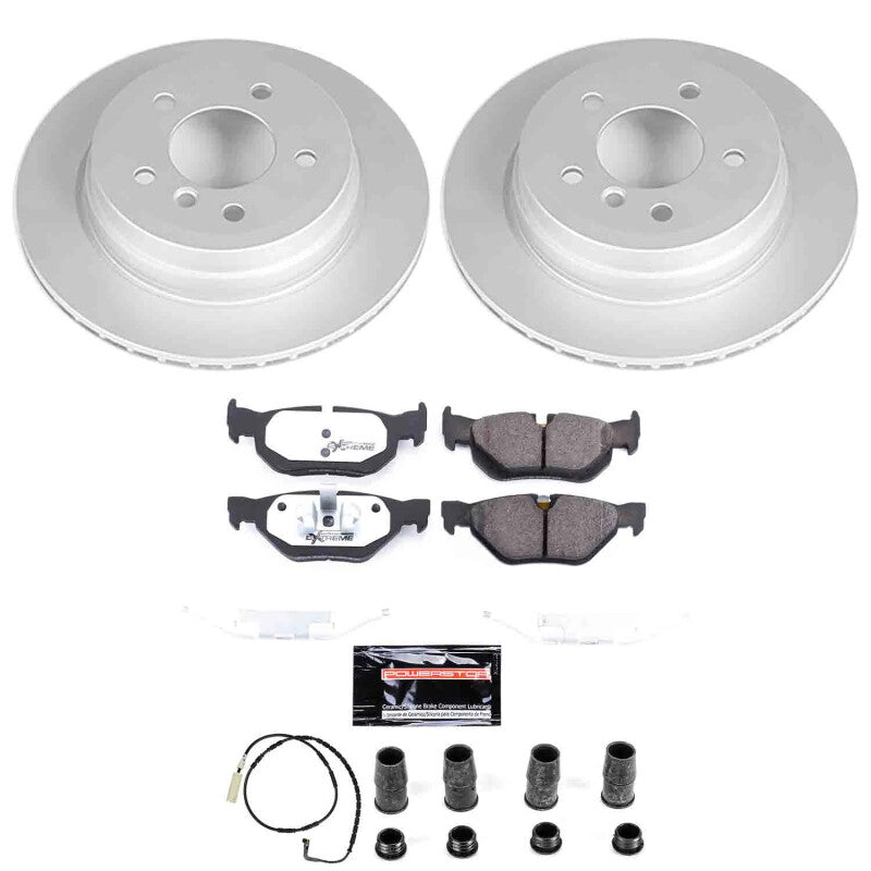 Power Stop 2006 BMW 325xi Rear Z26 Coated Brake Kit
