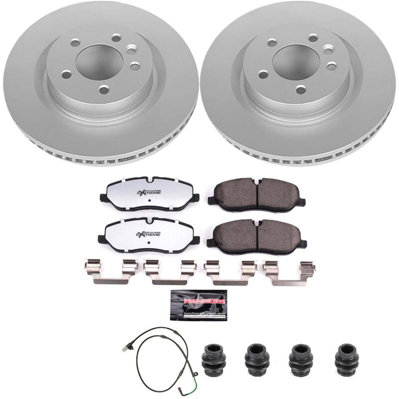 Power Stop 05-09 Land Rover LR3 Front Z36 Coated Truck & Tow Brake Kit