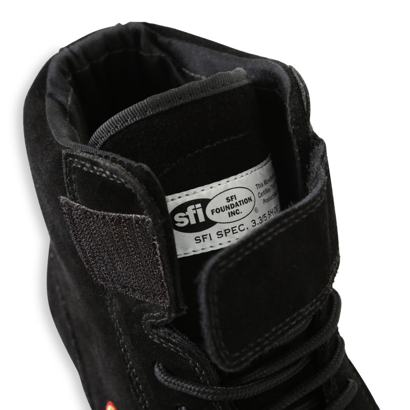 RaceQuip Black SFI Race Shoe 12.0