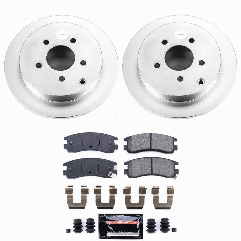 Power Stop 02-07 Buick Rendezvous Rear Z23 Coated Brake Kit