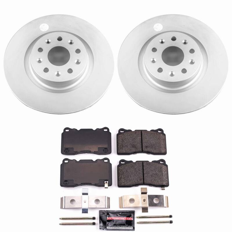 Power Stop 21-24 Chevrolet Camaro Front Z23 Coated Brake Kit