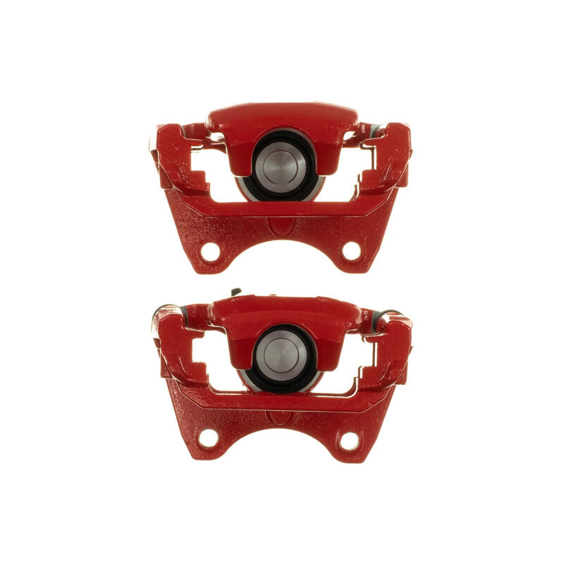 Power Stop 16-22 Lexus RX350 Rear Red Caliper w/Bracket (Pair)