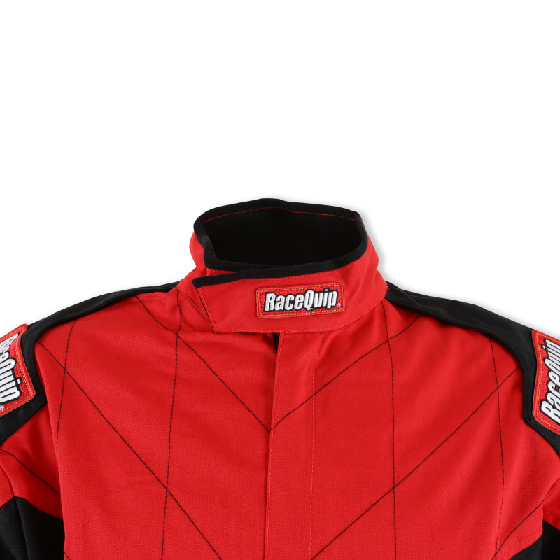 RaceQuip Red Chevron-1 Suit - SFI-1 2XL