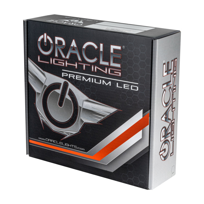 Oracle 13-14 Ford Mustang GT500 Surface Mount LED Fog Light Halo Kit - Amber