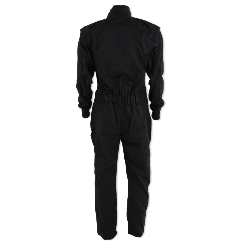 RaceQuip Black Chevron-1 Suit - SFI-1 2XL