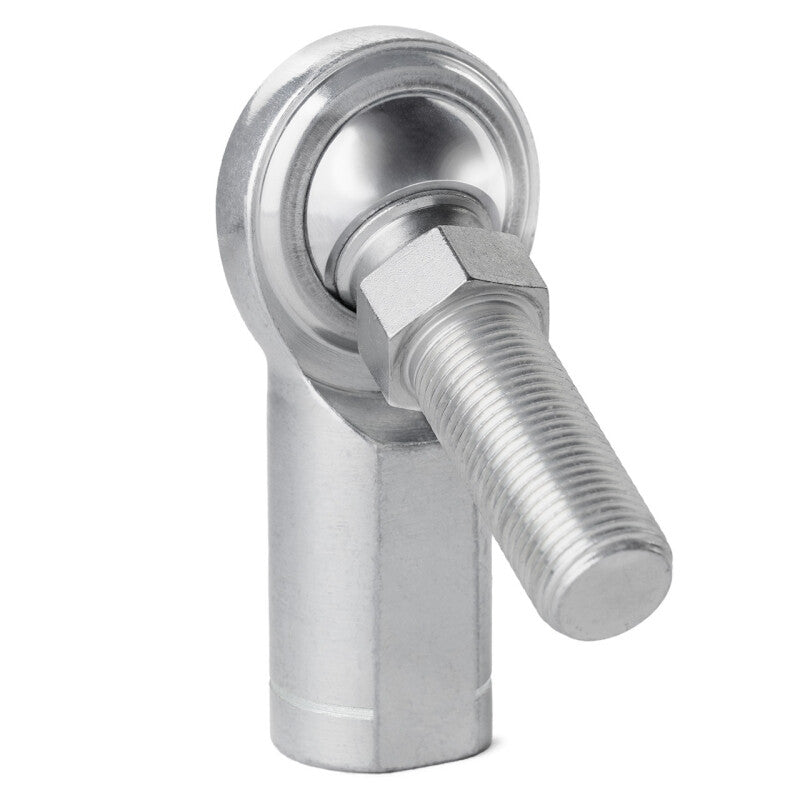 QA1 C Series 2-Pc Rod End - Female/Left Hand - .625in Bore x 5/8-18 w/Stud - Carbon Steel