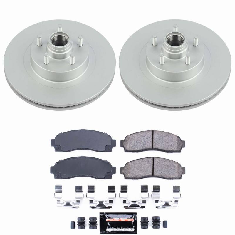 Power Stop 01-03 Ford Explorer Sport Front Z23 Coated Brake Kit