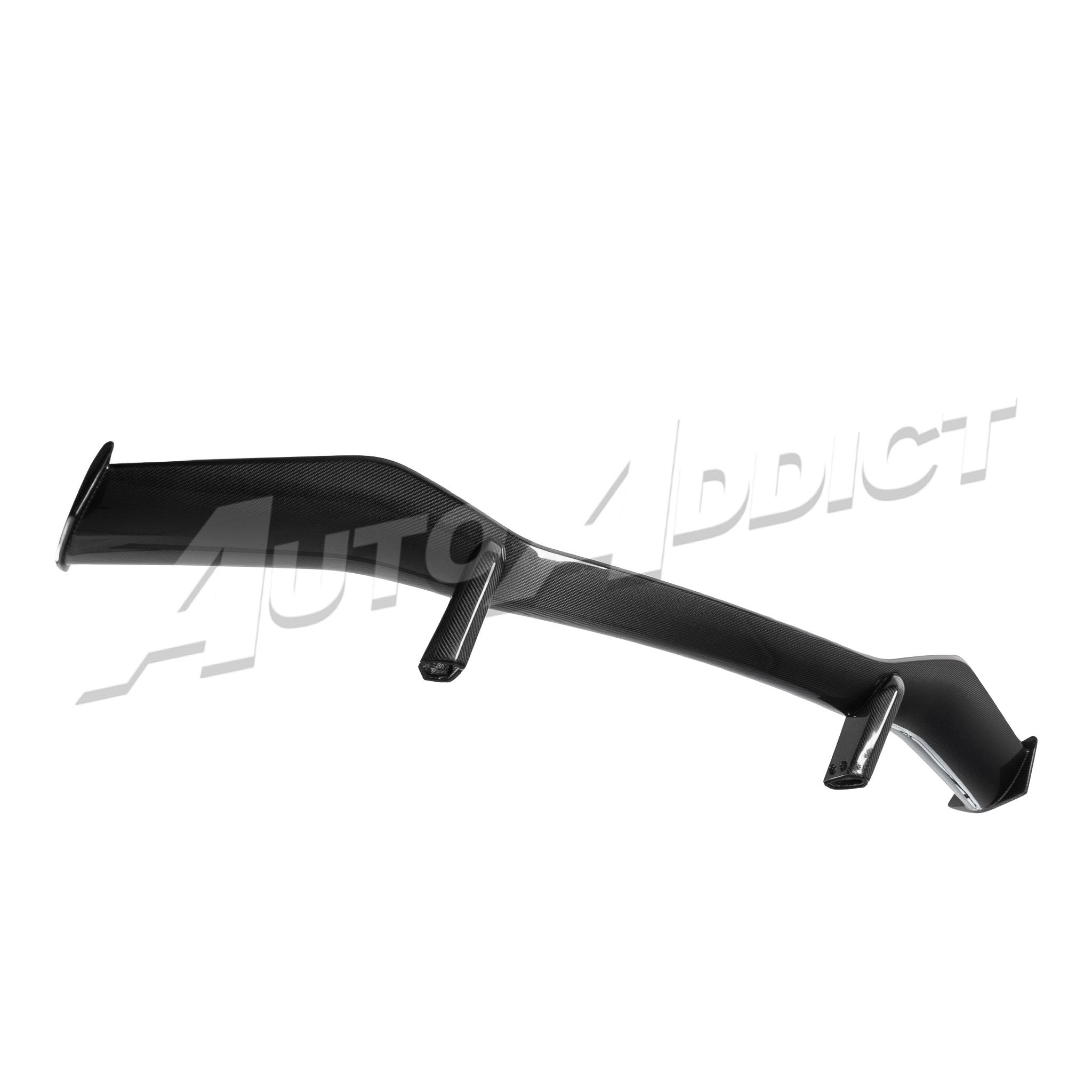 2023-2026 C8 Corvette Z06/E-Ray Z07 Carbon Fiber Rear High Spoiler w/ Integrated Upriser 1pc