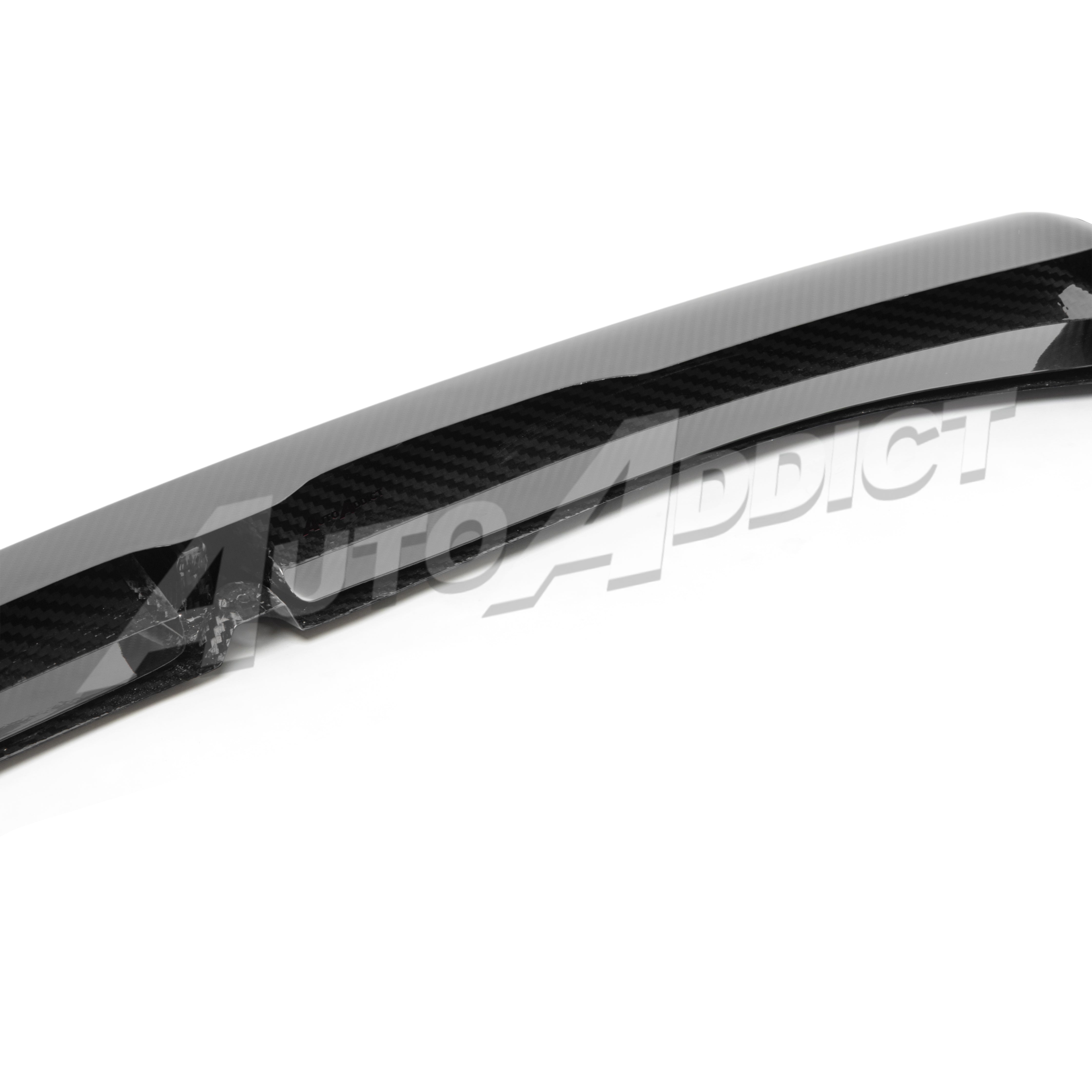 2021-2026 BMW G82 M4 Dry Gloss Double Sided Carbon Fiber Front Chin Splitter V2