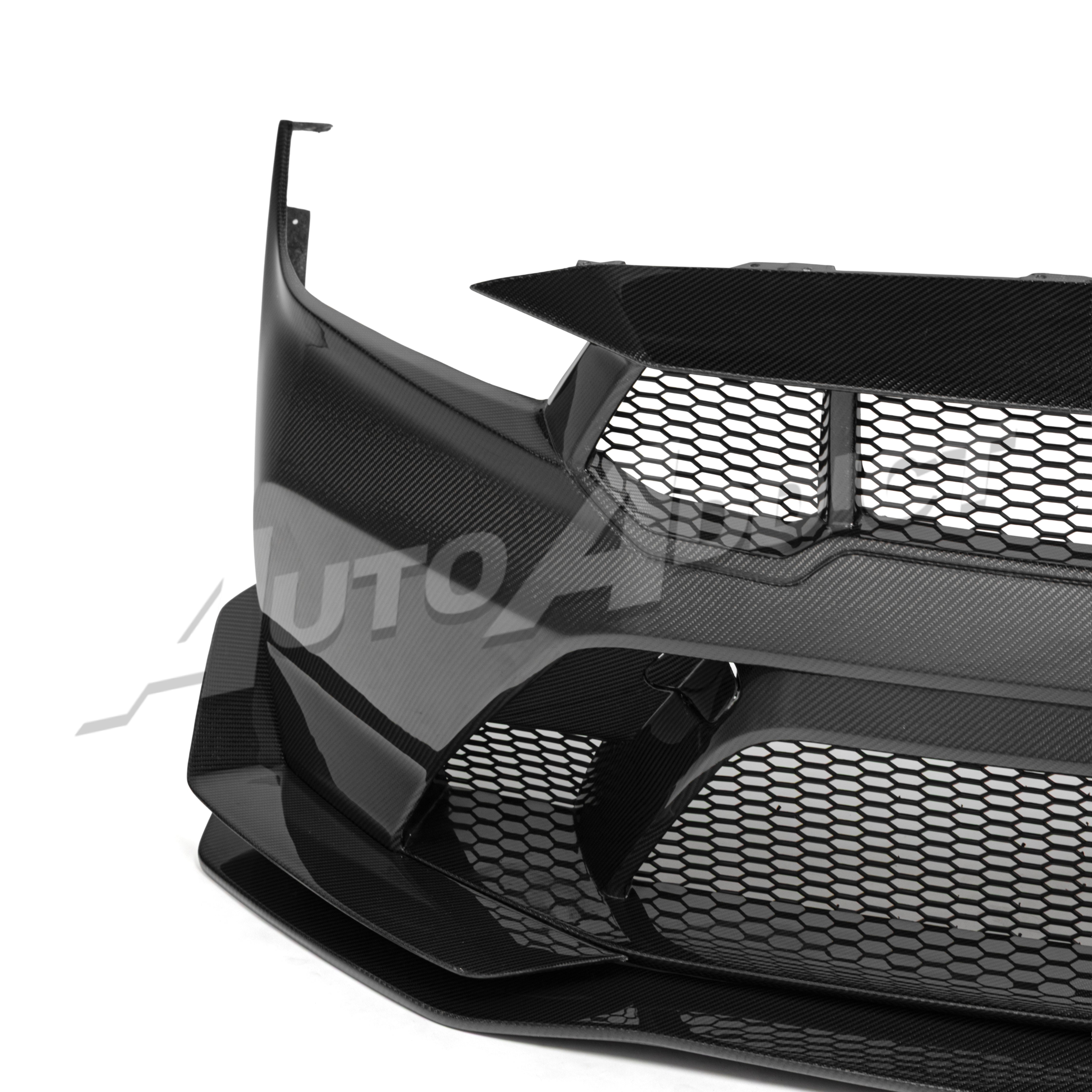 2024-2026 Mustang S650 Type-GTD Carbon Fiber Bumper Full Kit For GT/EcoBoost