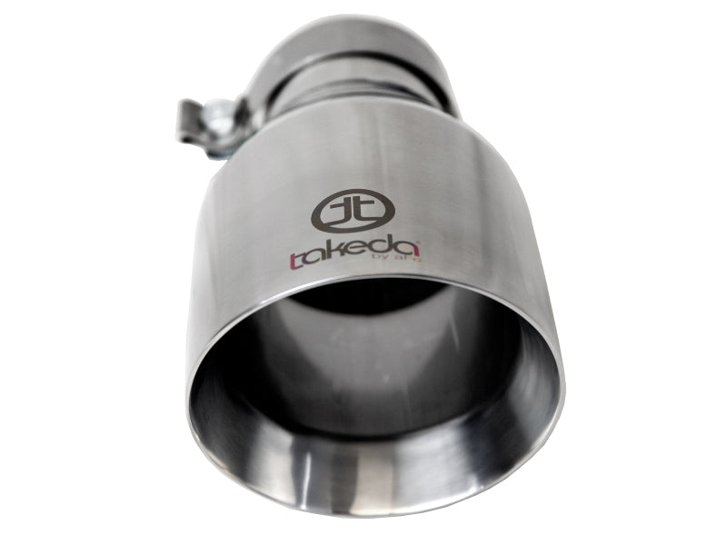 afe Takeda Universal Exhaust Tip 3 IN Inlet x 5 IN Outlet x 9 IN L