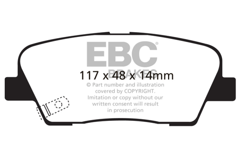 EBC brake Ultimax2 brake Pads