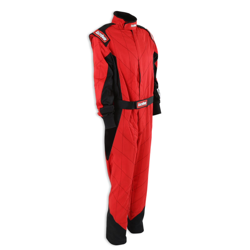 RaceQuip Red Chevron-1 Suit - SFI-1 3XL