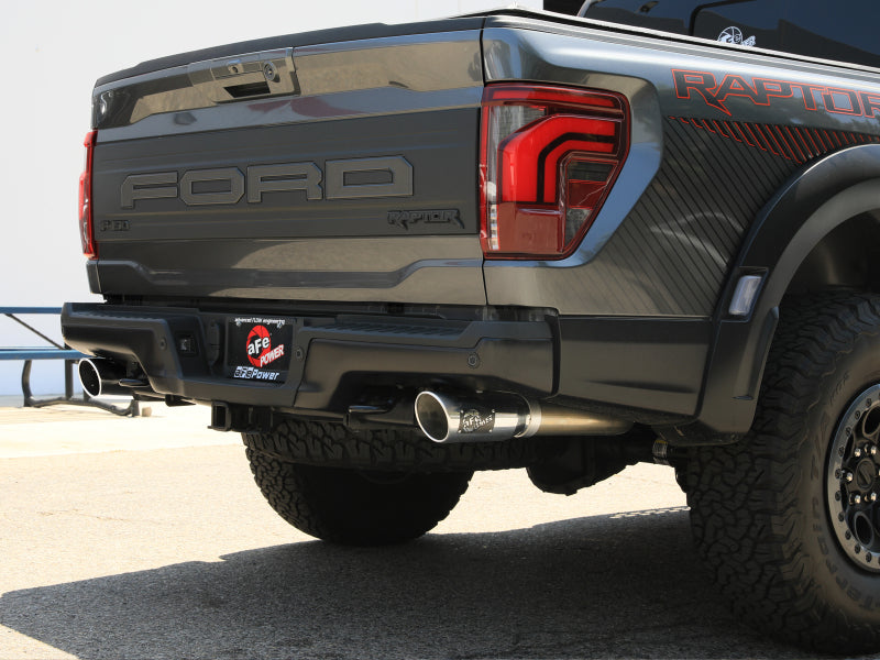 afe Vulcan Series Cat-Back Exhaust System Ford F-150 Raptor 21-24 V6-3.5L (tt)