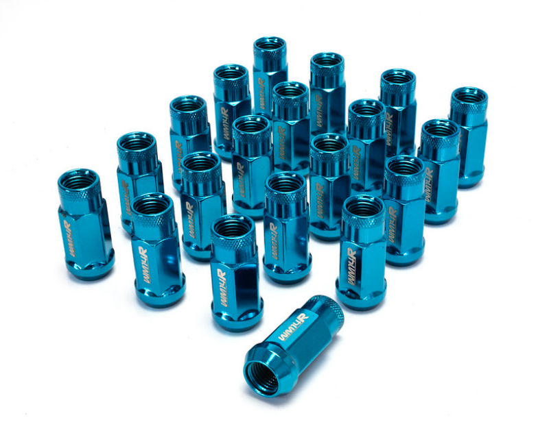 Wheel Mate WM14R Lug Nuts - Blue | 14x1.50 | Set of 20