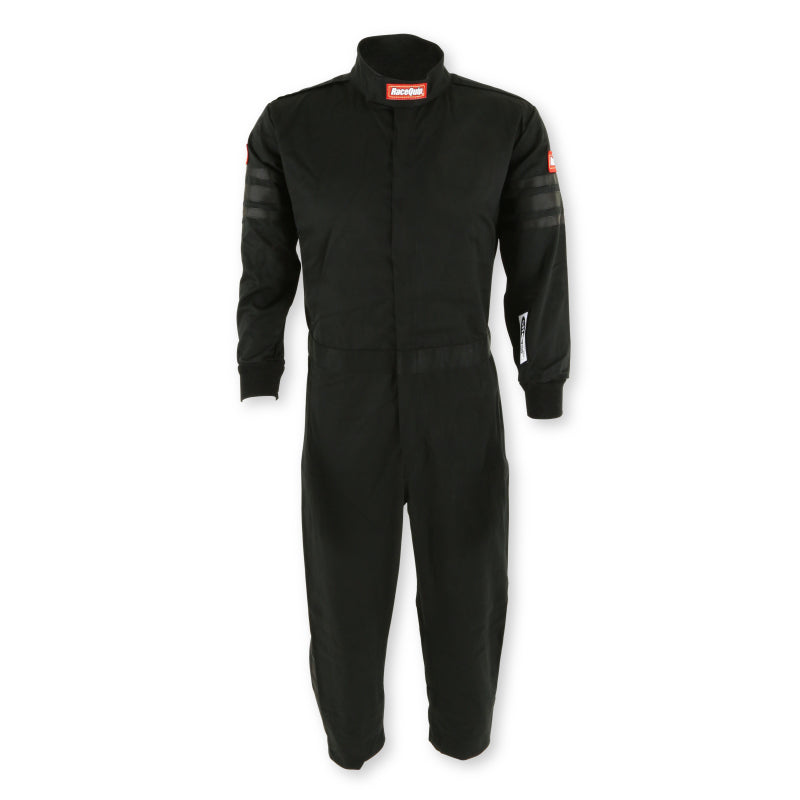 RaceQuip Black Trim SFI-1 JR. Suit - Kids XXS