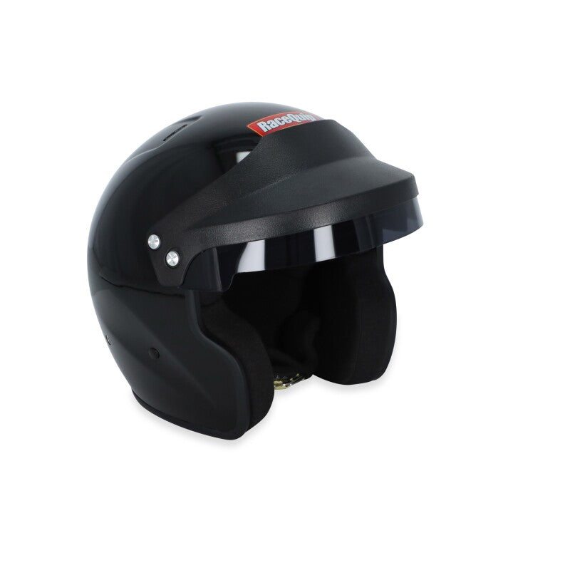 RaceQuip OF25 SA2025 GLBLK MED HELMET