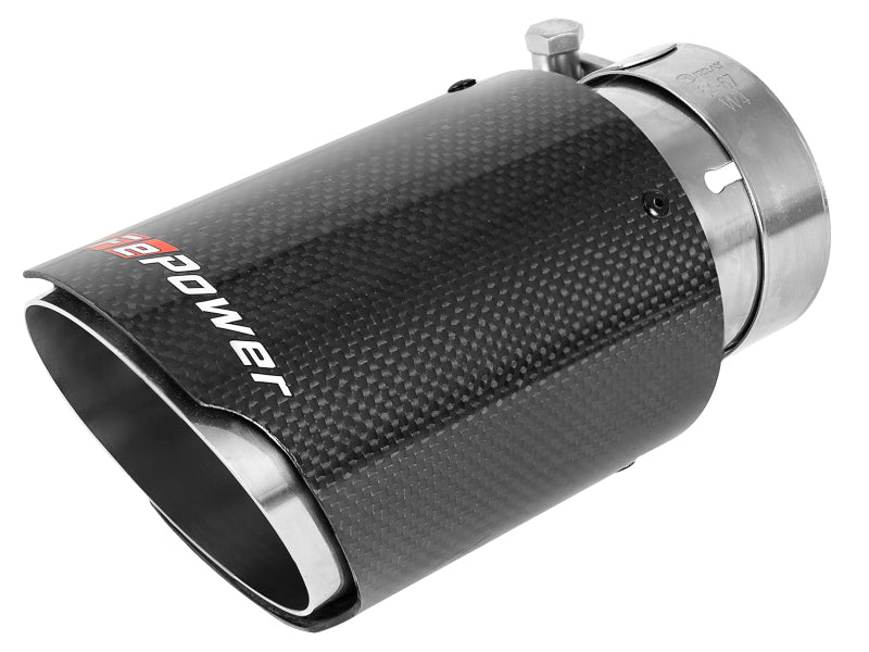 afe MACH Force-Xp Universal Exhaust Tip 2-1/2 IN Inlet x 3-1/2 IN Outlet X 7 IN L