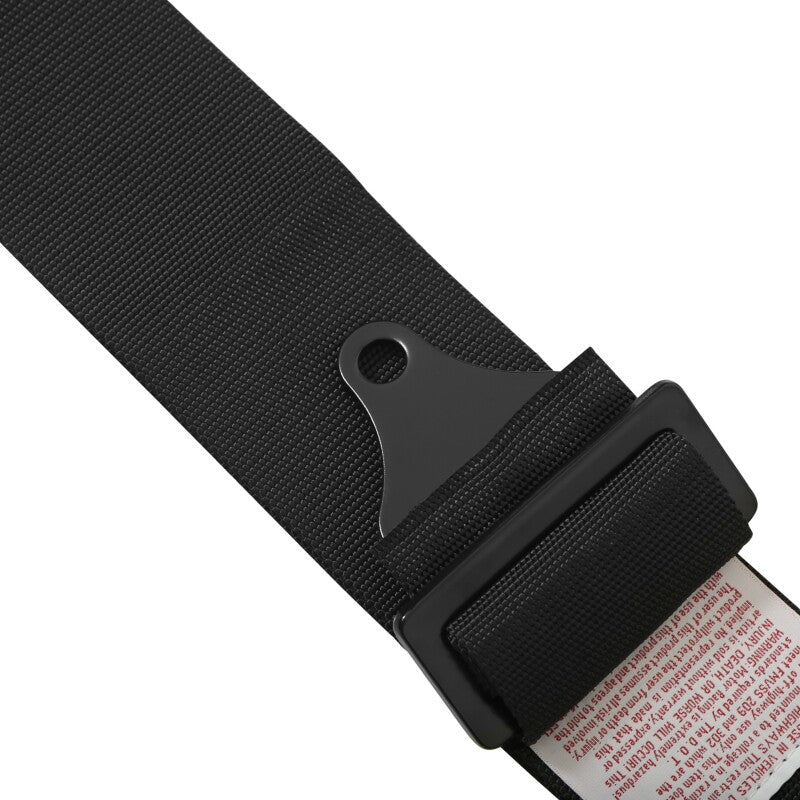 RaceQuip L & L 5pt Ratchet HNR Harness Black
