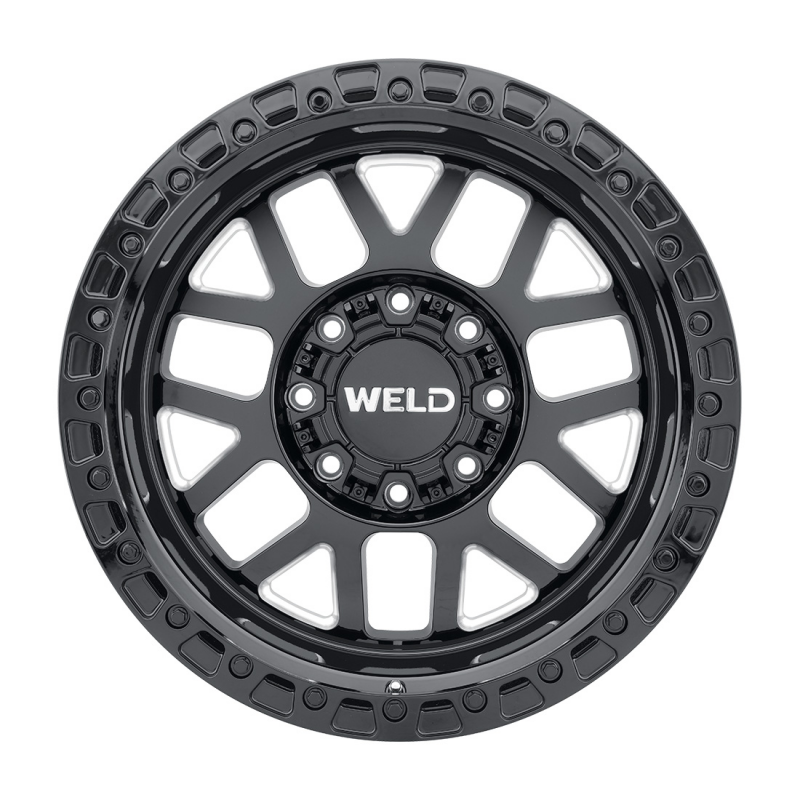Weld Cinch 20x9 / 8x165.1 / 5 BS / 125.1 HB - Gloss Black Milled - Non-BL Wheel