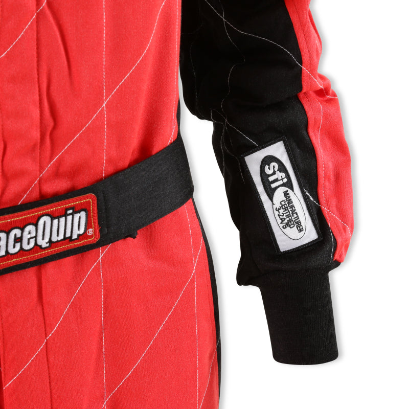 RaceQuip Red Chevron-5 Suit SFI-5 - Medium