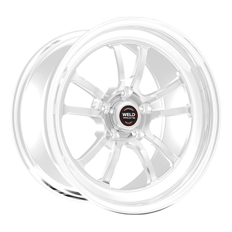 Weld S70 18x7 / 5x4.75 BP / 3.7in. BS Polished Wheel (Medium Pad) - Non-Beadlock