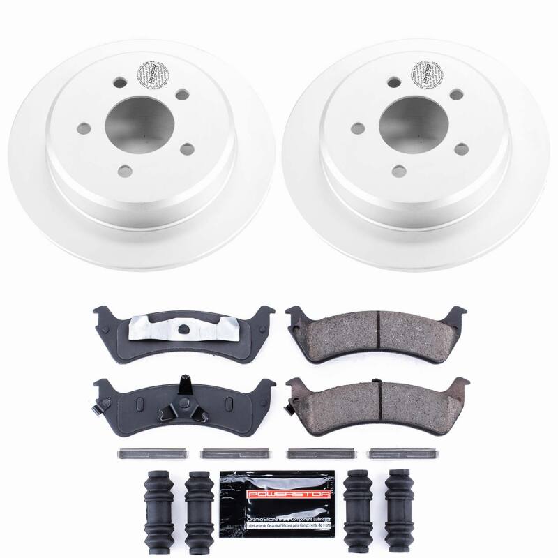 Power Stop 95-01 Ford Explorer Rear Z23 Coated Brake Kit