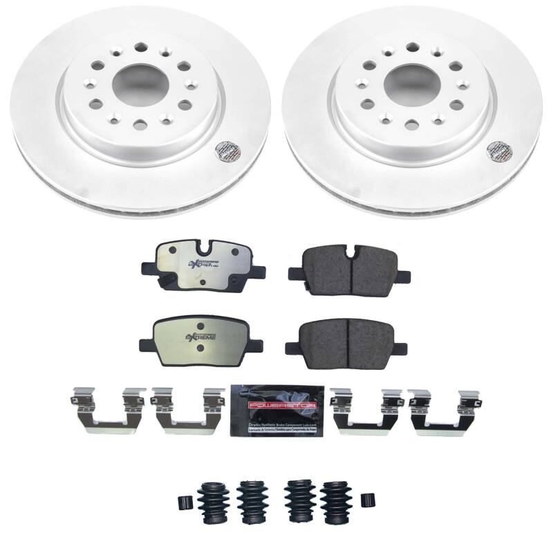 Power Stop 21-24 Buick Enclave Rear Z36 Coated Truck & Tow Brake Kit