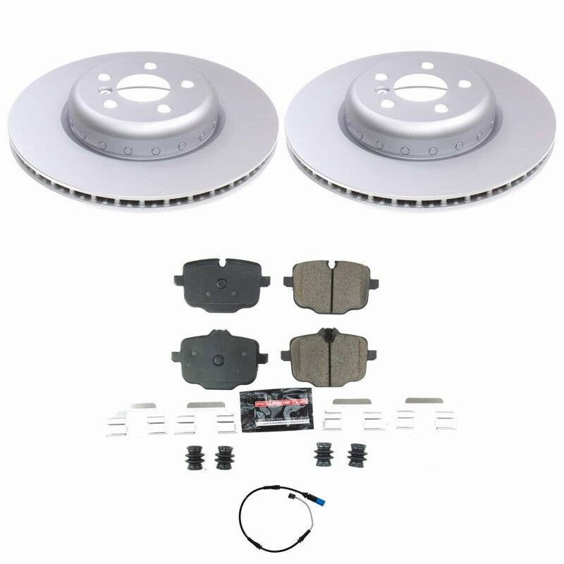 Power Stop 22-25 BMW iX Rear Z23 Coated Brake Kit