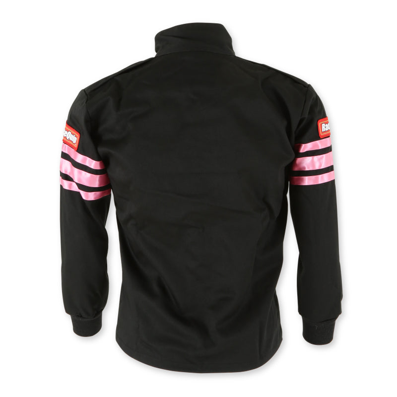 RaceQuip Pink Trim SFI-1 JR. Jacket - Kids Small